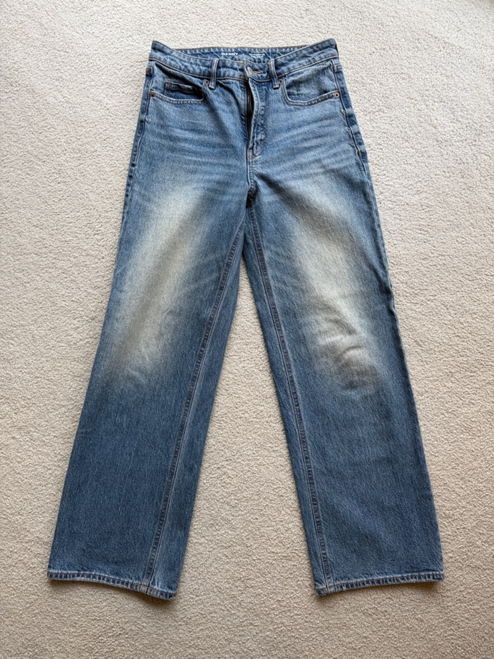 Old Navy Sky-Hi Wide Leg Jeans